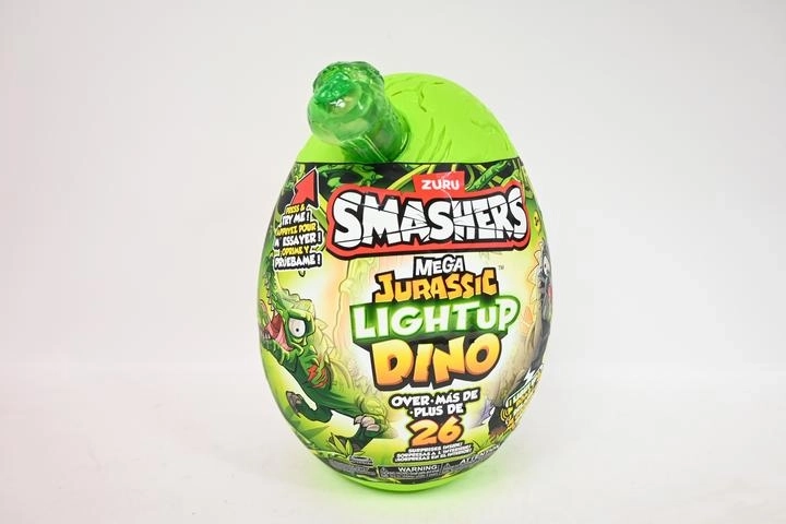 Zuru Smashers Jurassic svetleči dinozaver v velikanskem jajcu