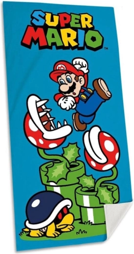 Super Mario plažna brisača 70 × 140 cm