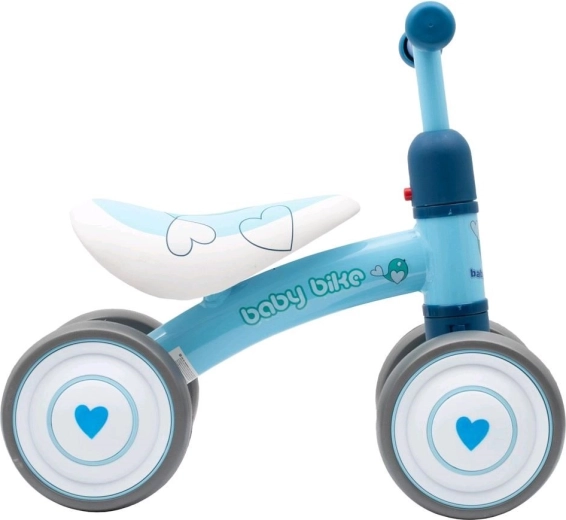 Stabilna štirikolesna zasnova in tiha vožnja