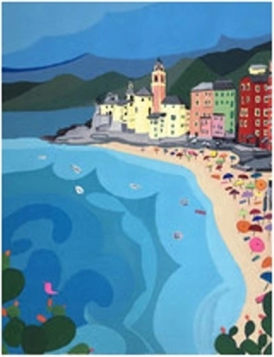 Norimpex Slikanje po številkah Mestna plaža 40 × 50 cm