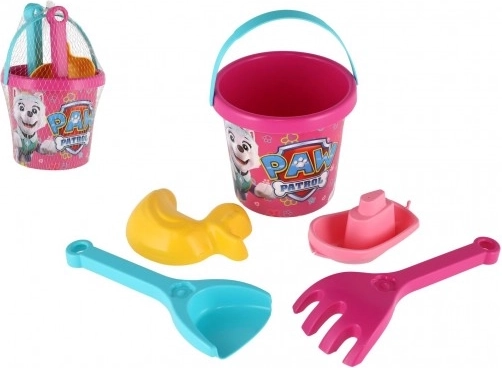 Komplet za pesek PAW Patrol, 5 delov, roza