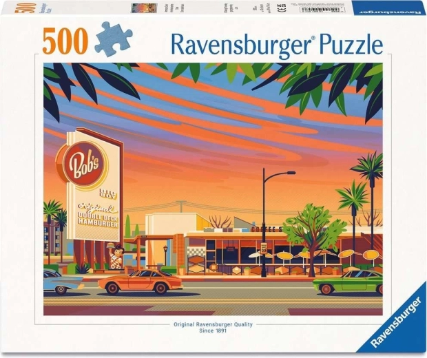 Ravensburger sestavljanka ameriška restavracija 500 koščkov