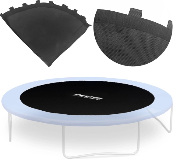 Skakalna ponjava za trampolin Neo-Sport 140 cm (4,5 ft), 30 pritrdilnih zank
