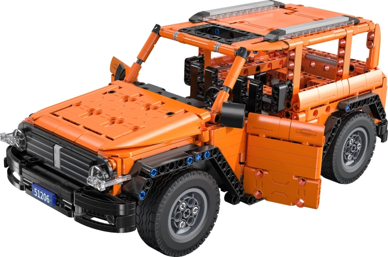 Realistična konstrukcija in gumijasta kolesa