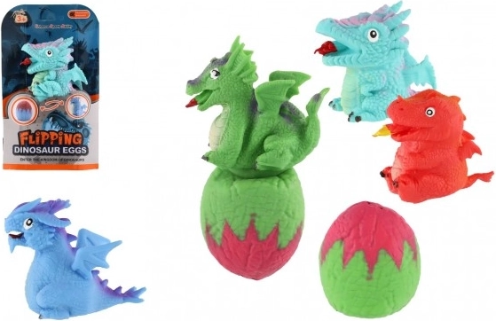 Preklopni dinozaver z jajčkom 15 cm