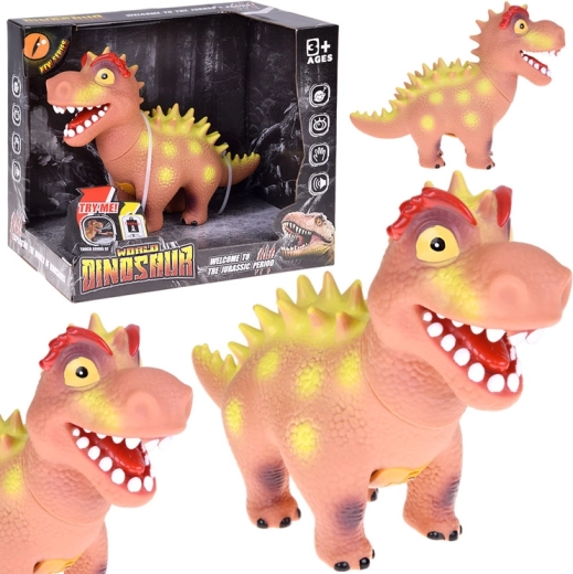 Interaktivni gumijasti dinozaver z zvokom