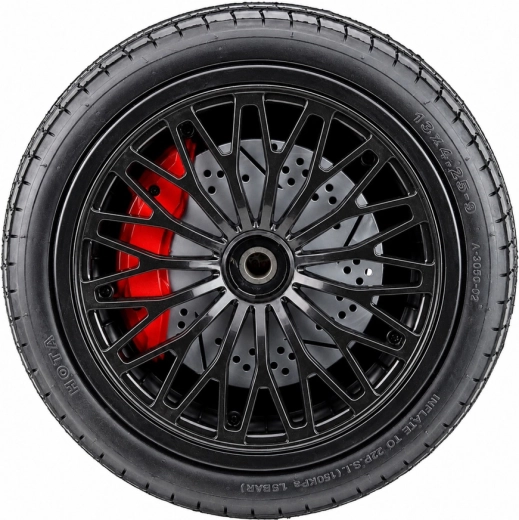 Rim design with brake details