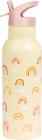 A Little Lovely Company nerjaveča steklenica za pitje 500 ml – Mavrica