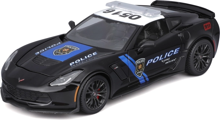 Maisto Design Authority police model 2015 Corvette Z06 1:24 - 1 piece
