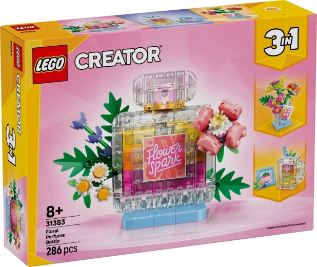 LEGO Creator 3 v 1 cvetlični parfumskih steklenička