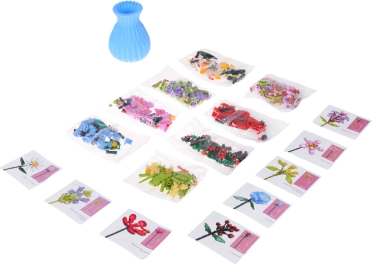 Pregledno razvrščanje koščkov in enostavna navodila