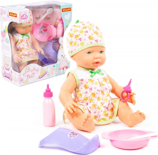 Punčka Jolly s priborom 35 cm