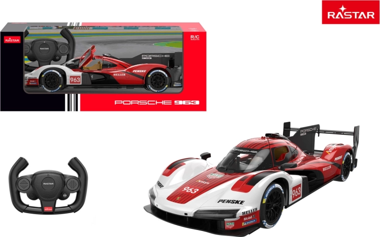 Rastar daljinsko vodeni avto Porsche 963 LMDh 1:14 rdeč