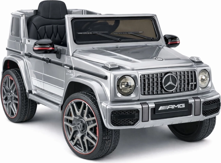 Otroški električni avtomobil Mercedes-AMG G 63 – Srebrna