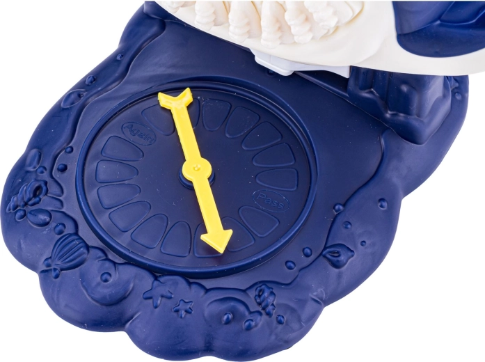 Tooth selection by the pointer on the dial