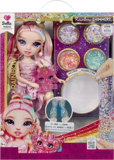 Rainbow High Shimmers punčka Bella Parker s sluzom