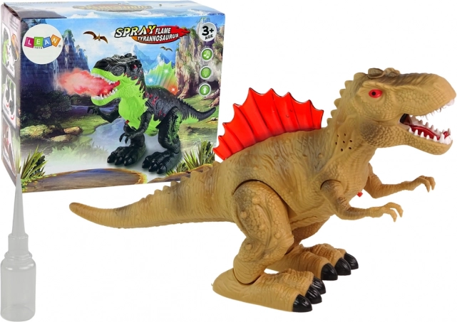 Interaktivni dinozaver z vodno paro in svetlobnimi učinki