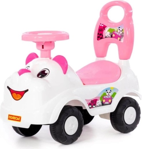 Pink Polar Bear Ride-On