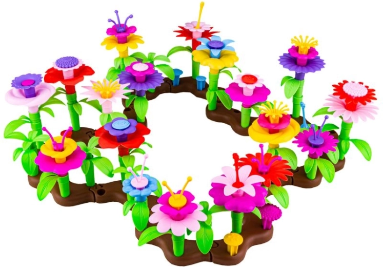 A flower garden all year round