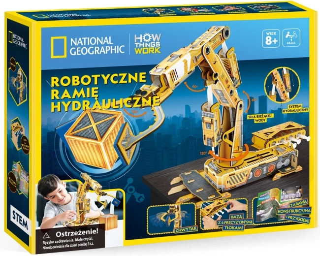 3D sestavljanka Hidravlična robotska roka