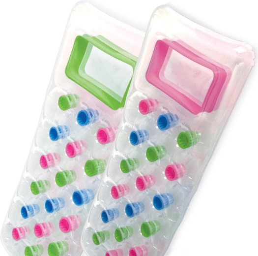 Nafukovalna plavalna blazina z okencem 188 × 71 cm INTEX, zelena