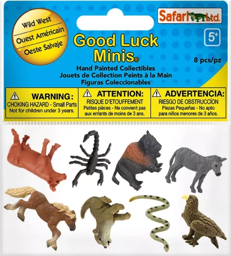 Divji zahod – Good Luck Minis zabavni paket Safari Ltd.