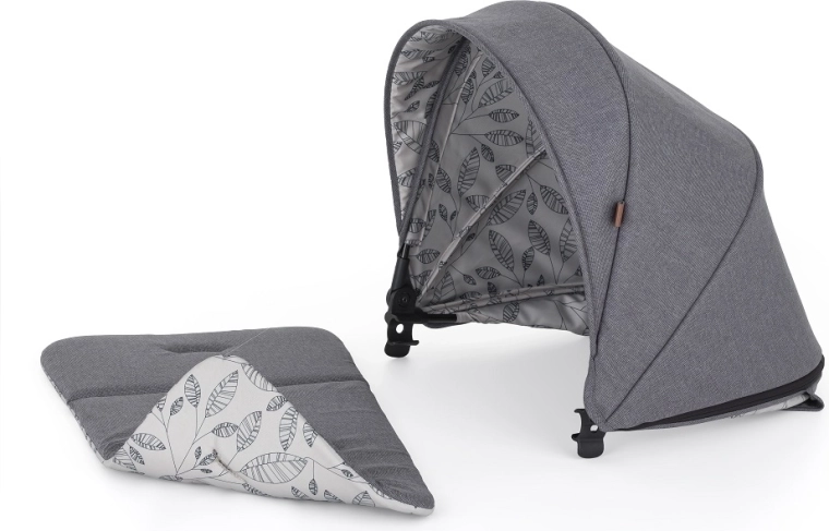 Petite&Mars strehica za voziček Royal2/Royal3 ultimate grey