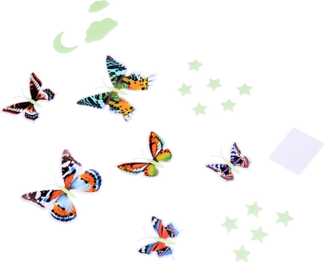 Barviti 3D metulji za živahen interier