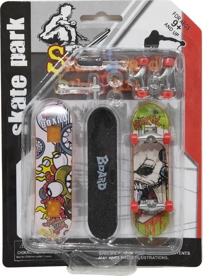 Fingerboard komplet z nadomestnimi deli, 9,5 cm