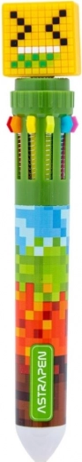 Astra kemični svinčnik z 10 polnili Pixel One II (mešanica barv)