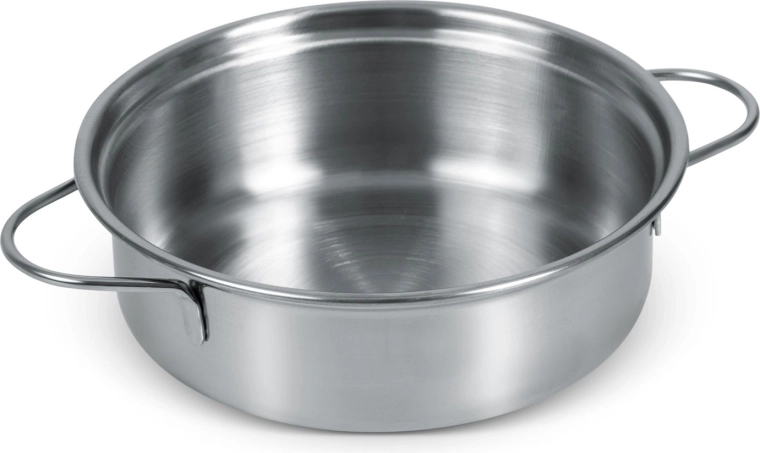 Vzdržljiv lonec za kuhanje in serviranje pri igri