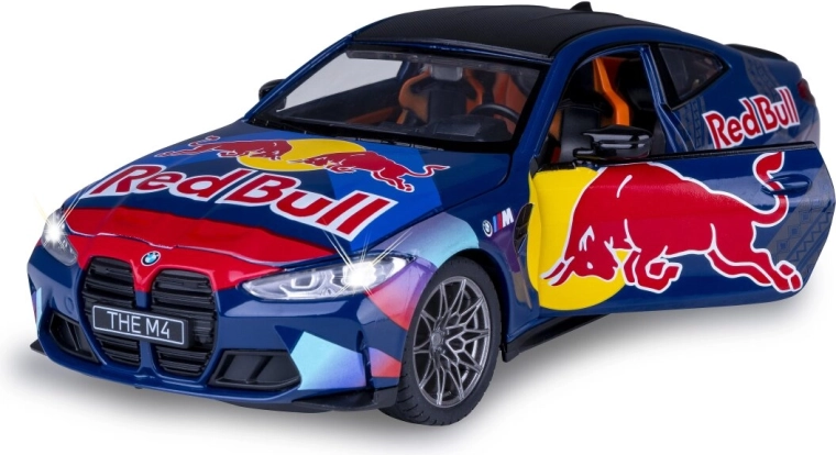 Kovinski model BMW M4 v merilu 1:23, moder