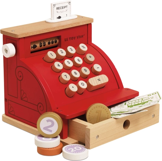 Wooden play cash register Le Toy Van