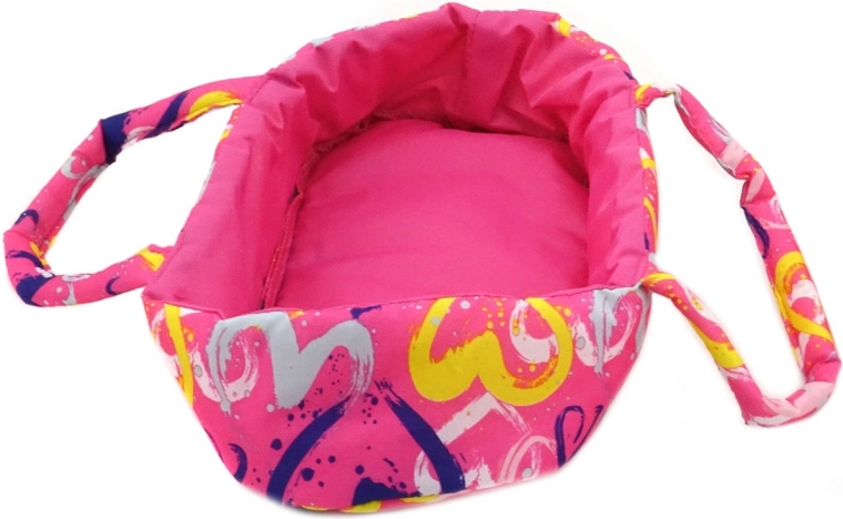 Removable carrycot and folding canopy