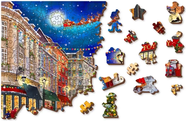 Čaroben božični motiv