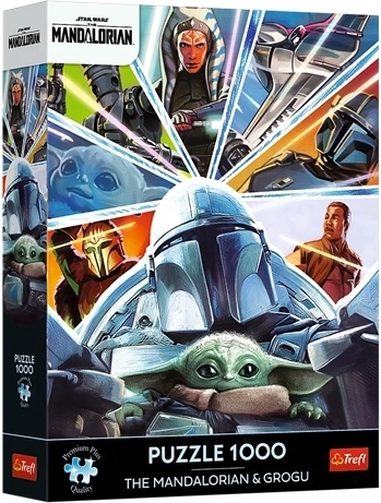 Puzzle Premium Plus 1000 kosov The Mandalorian: Skupaj na poti