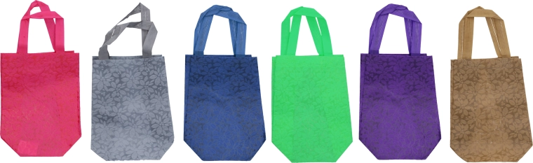 Darilna vrečka S 27 x 29 x 12 cm Celoletna – netkan tekstil