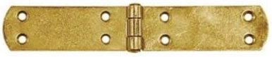 Francoska spona 140 × 33 × 2,5 mm, rumeno pocinkano jeklo