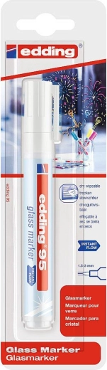 Edding 95 Glass Marker – White