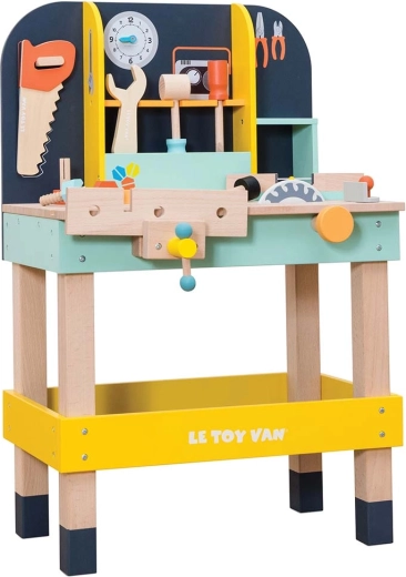 Wooden children's workbench with tools Alex Le Toy Van