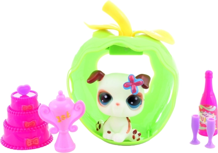 Svetleča hiška v obliki jabolka