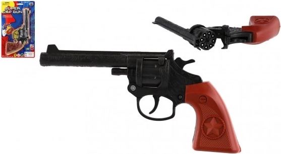 Revolver na kapsule 8 strel plastični