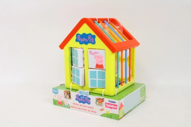 TOMY Peppa Pig sortirna hišica