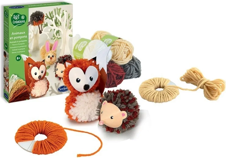 Sentosphere – making woodland animals from wool