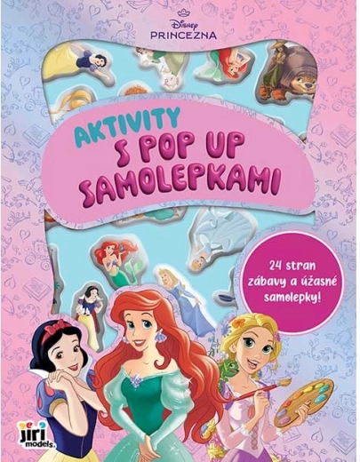 Disney Princesses Pop-up Sticker Activities - 1 piece