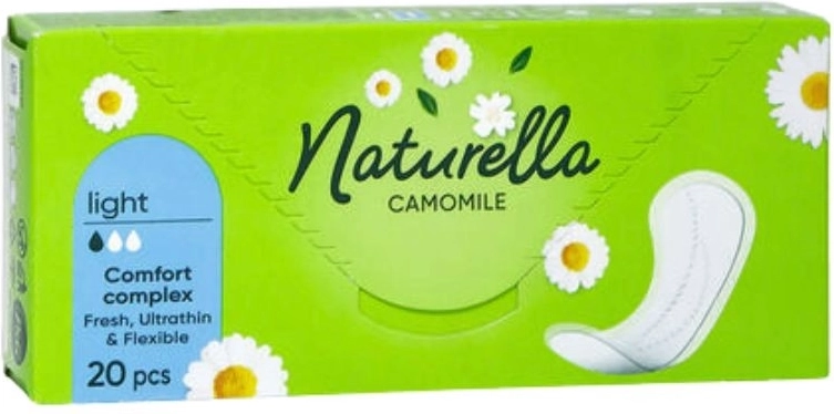Naturella Camomile Light dnevni vložki 20 kos
