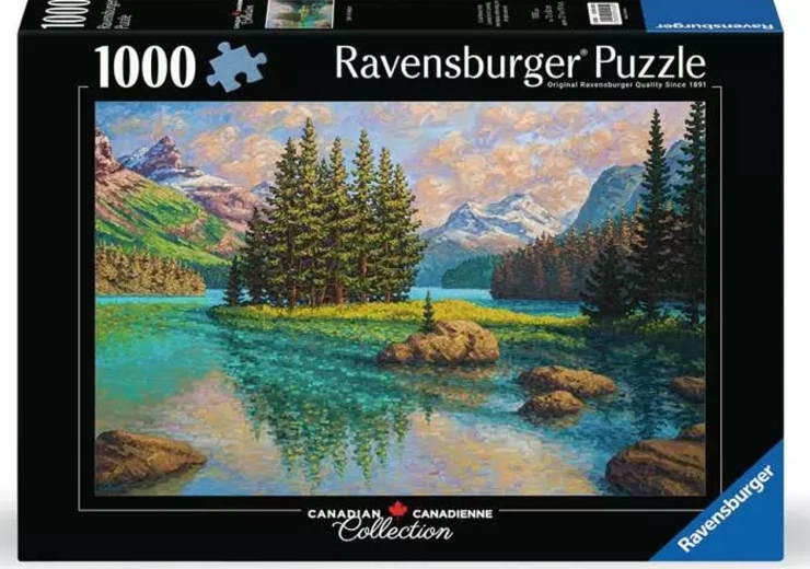 Ravensburger puzzle Canadian Collection: Spirit of the Maligne River 1000 pieces