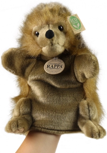 Plišasta lutka na roko ježek 25 cm ECO FRIENDLY RAPPA