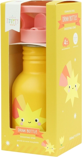 A Little Lovely Company nerjaveča enostenska steklenička za pitje 350 ml – komet