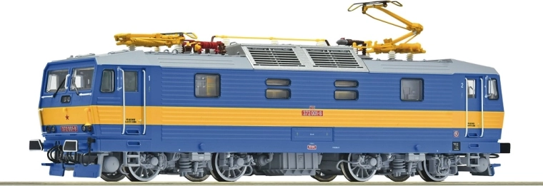 Roco električna lokomotiva ČSD serije 372 001-8 H0 (DCC, zvok)